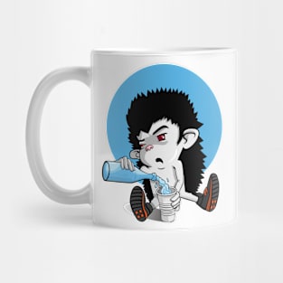 the hedgehog is drinking Mug